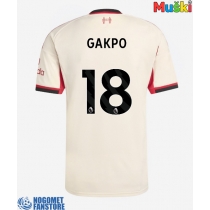 Liverpool Cody Gakpo #18 Gostujuci Dres 2025-26 Kratak Rukav